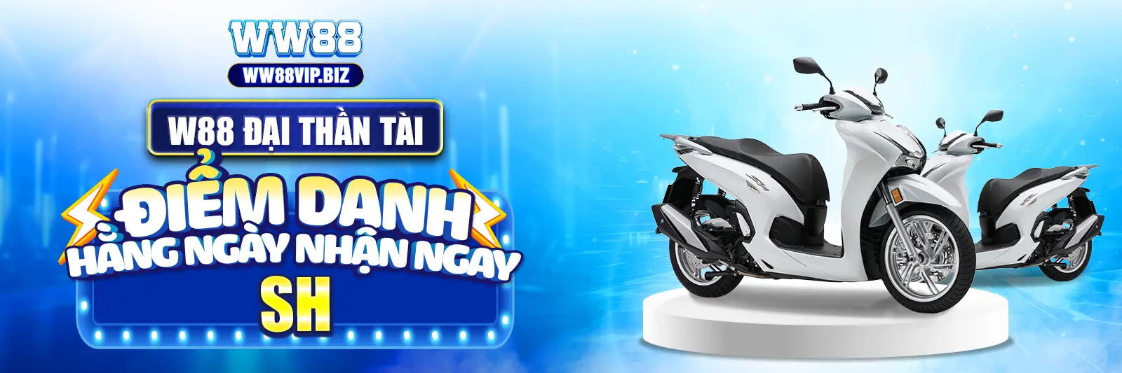 W88 ĐẠI THẦN TÀI - ĐIỂM DANH HÀNG NGÀY NHẬN NGAY SH
